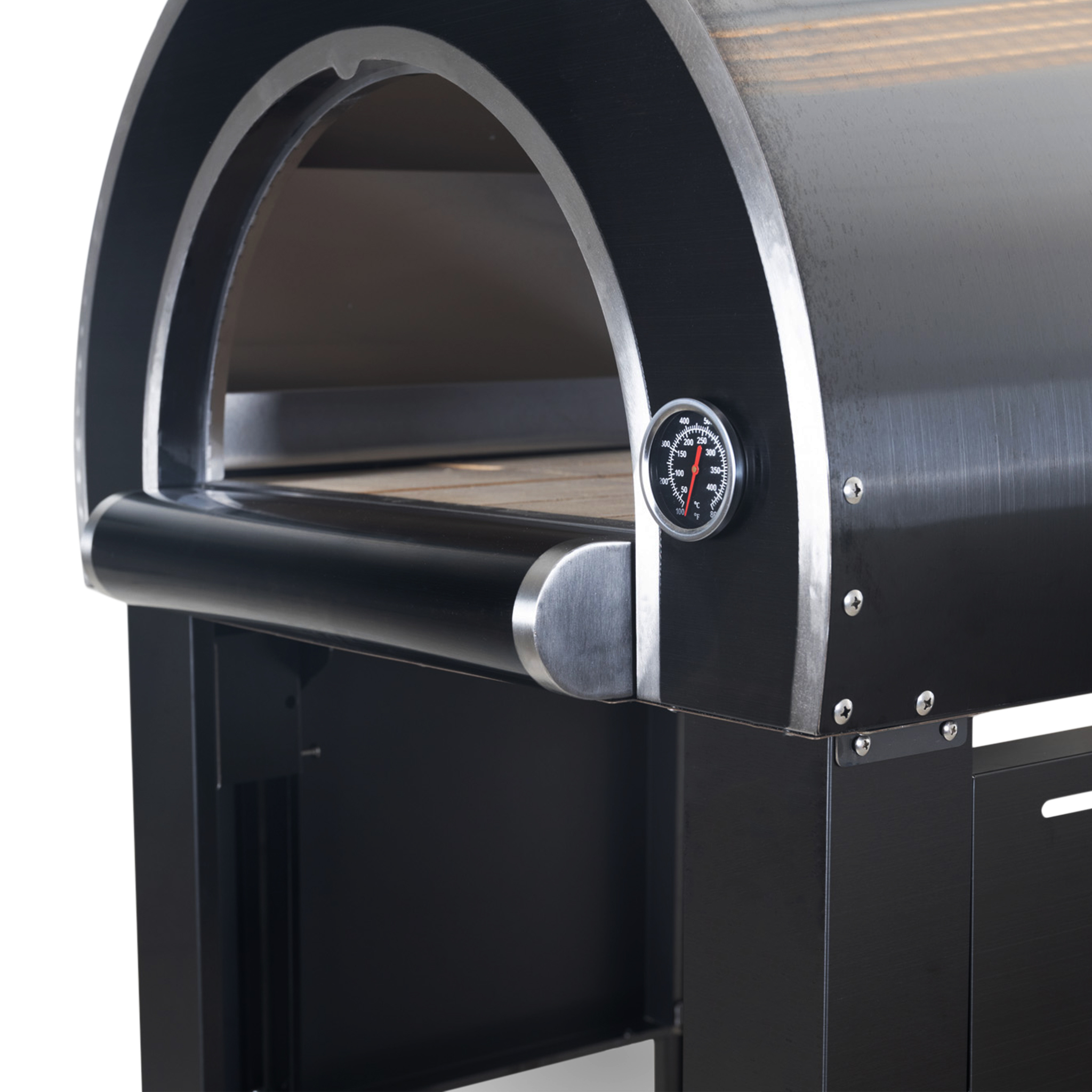 Vedeldad pizzaugn för hemmabruk | Milano Blackline Vedeldad pizzaugn för hemmabruk | Milano Blackline