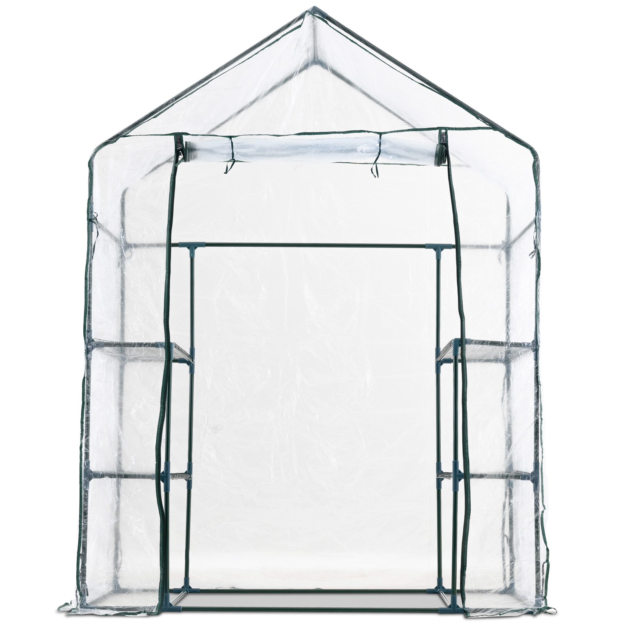 Litet plastväxthus 1m² | Stålram med PVC-överdrag Litet plastväxthus 1m² | Stålram med PVC-överdrag