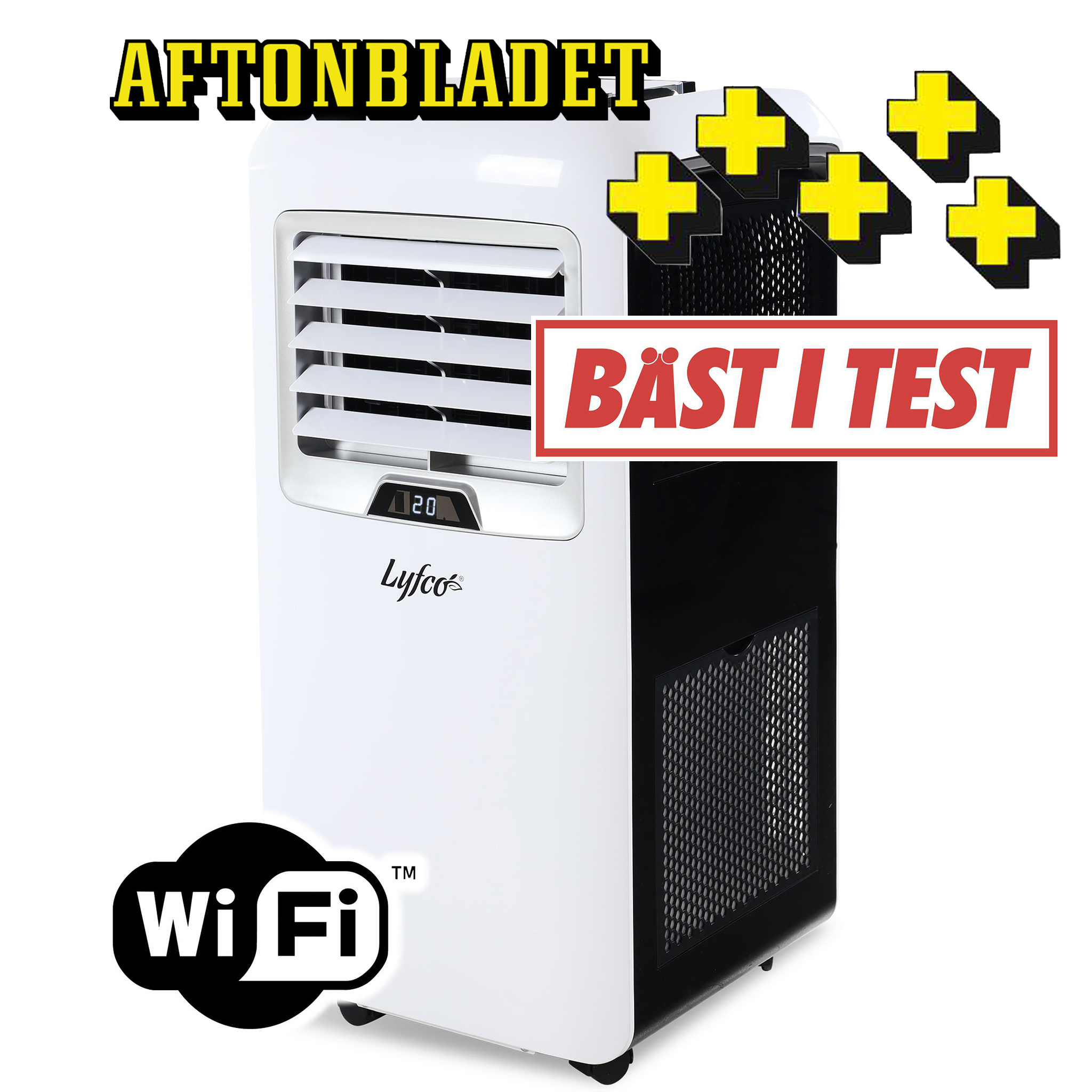 AC med värmefunktion för 50m² | Bäst i test | UltraSilence | 12000BTU | Lyfco AC med värmefunktion för 50m² | Bäst i test | UltraSilence | 12000BTU | Lyfco