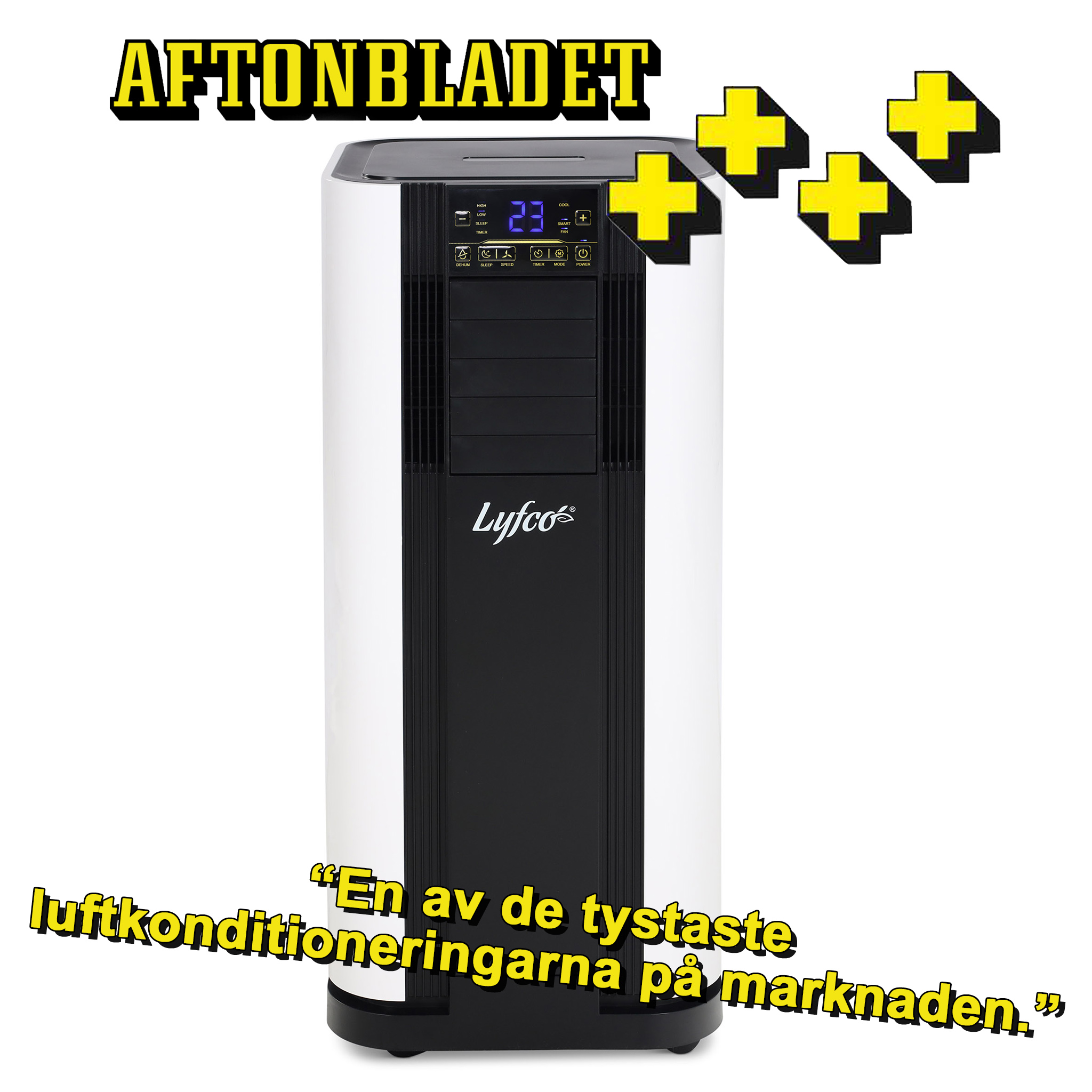 AC med värmefunktion 37m² | Testad av Aftonbladet | 9000 BTU | Lyfco AC med värmefunktion 37m² | Testad av Aftonbladet | 9000 BTU | Lyfco