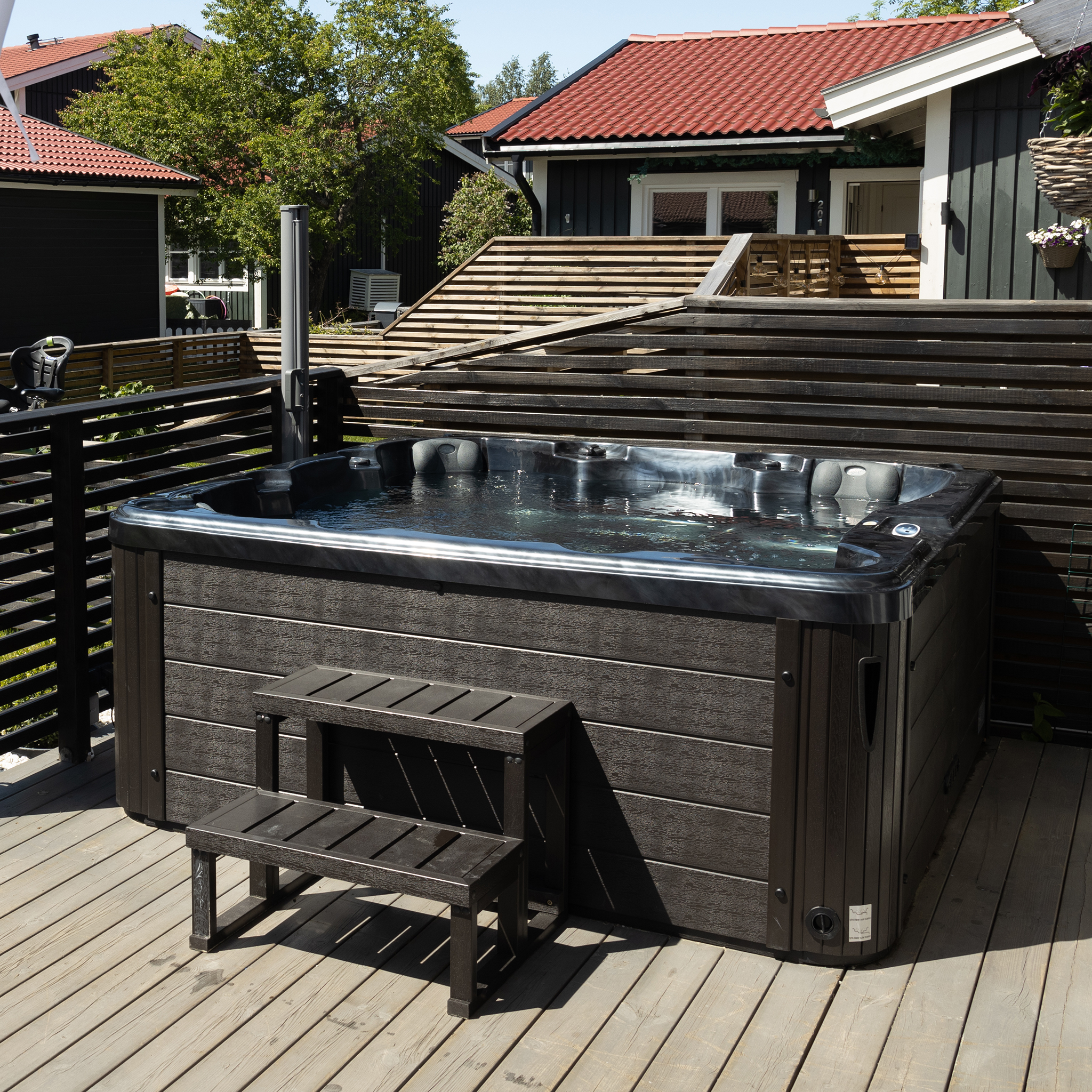 Spabad Poseidon Blackline - 5-6 personer | Lyfco Spabad Poseidon Blackline - 5-6 personer | Lyfco