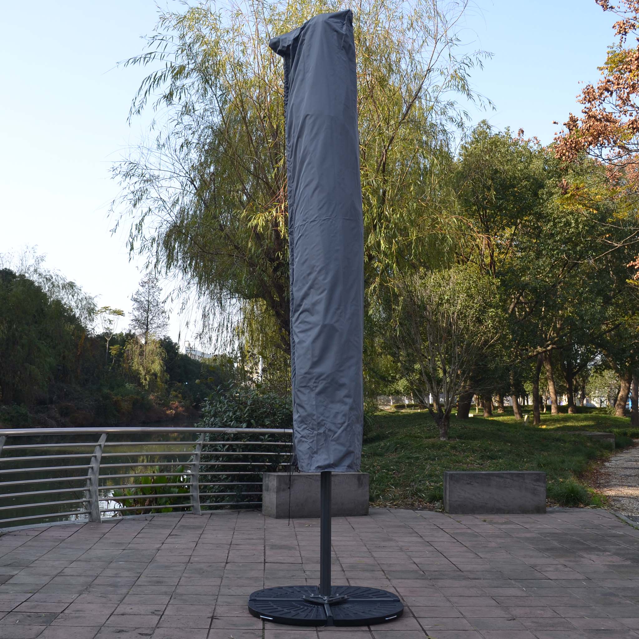 Regnskydd/�verdrag 5x5m till premium-parasoll | Gr�