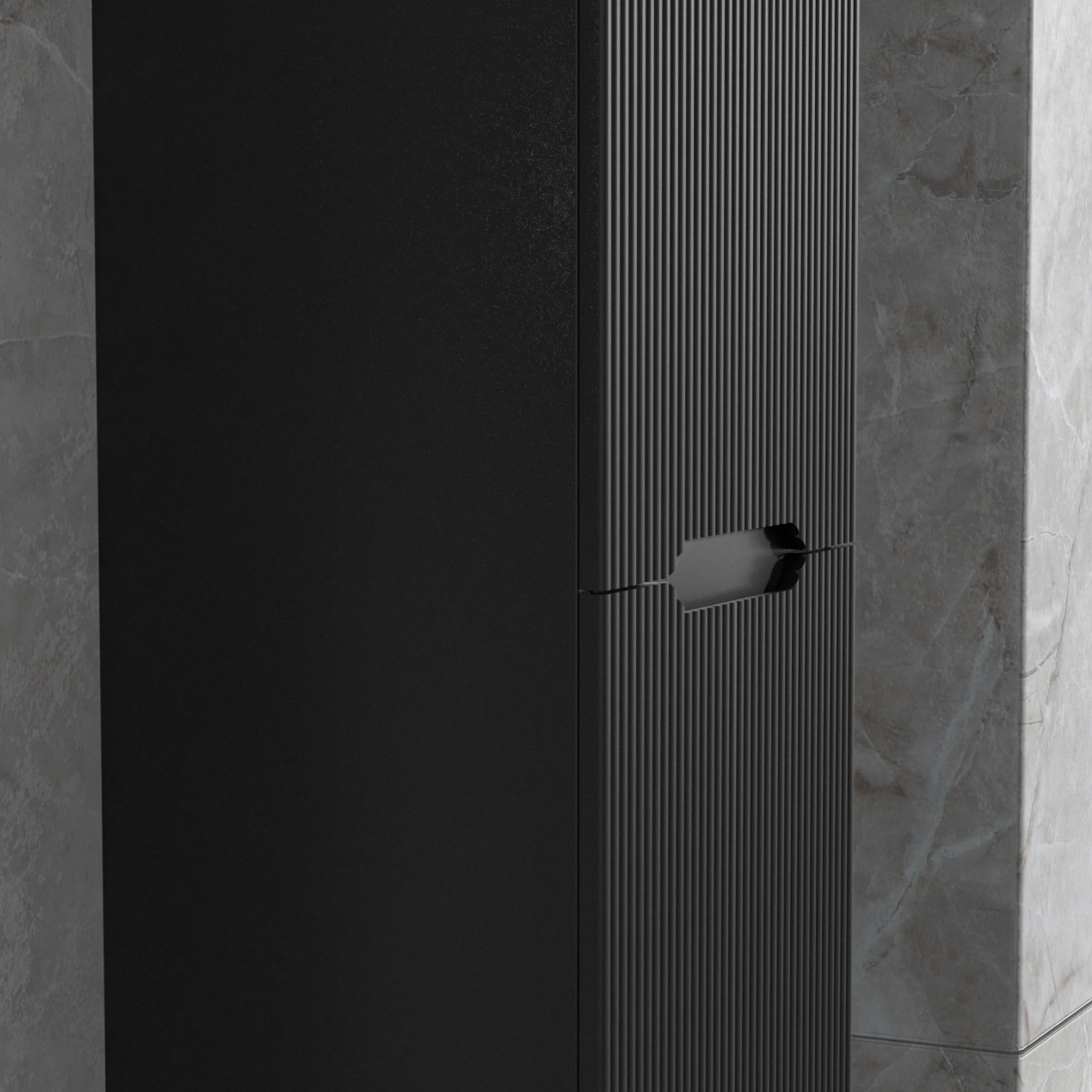 Högskåp badrum 160x35cm | Vägghängt | Tuba Högskåp badrum 160x35cm | Vägghängt | Tuba