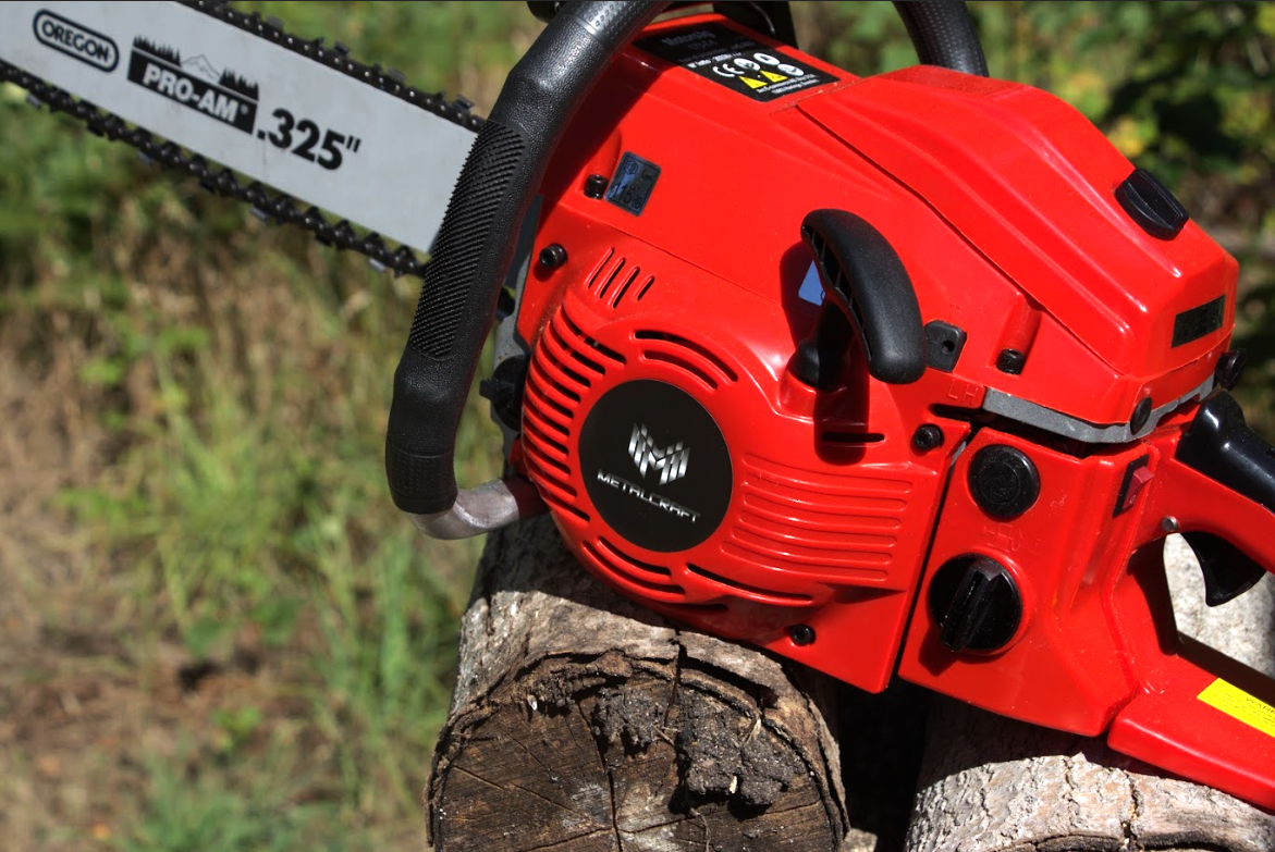 Motors�g bensindriven 45cc | Kedja och blad fr�n Oregon