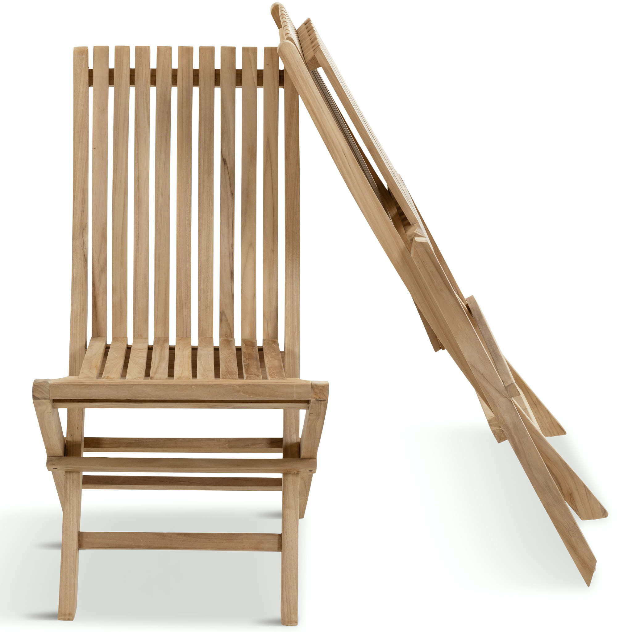 Fällstol i teak 4-pack | Lyfco Smögen Fällstol i teak 4-pack | Lyfco Smögen
