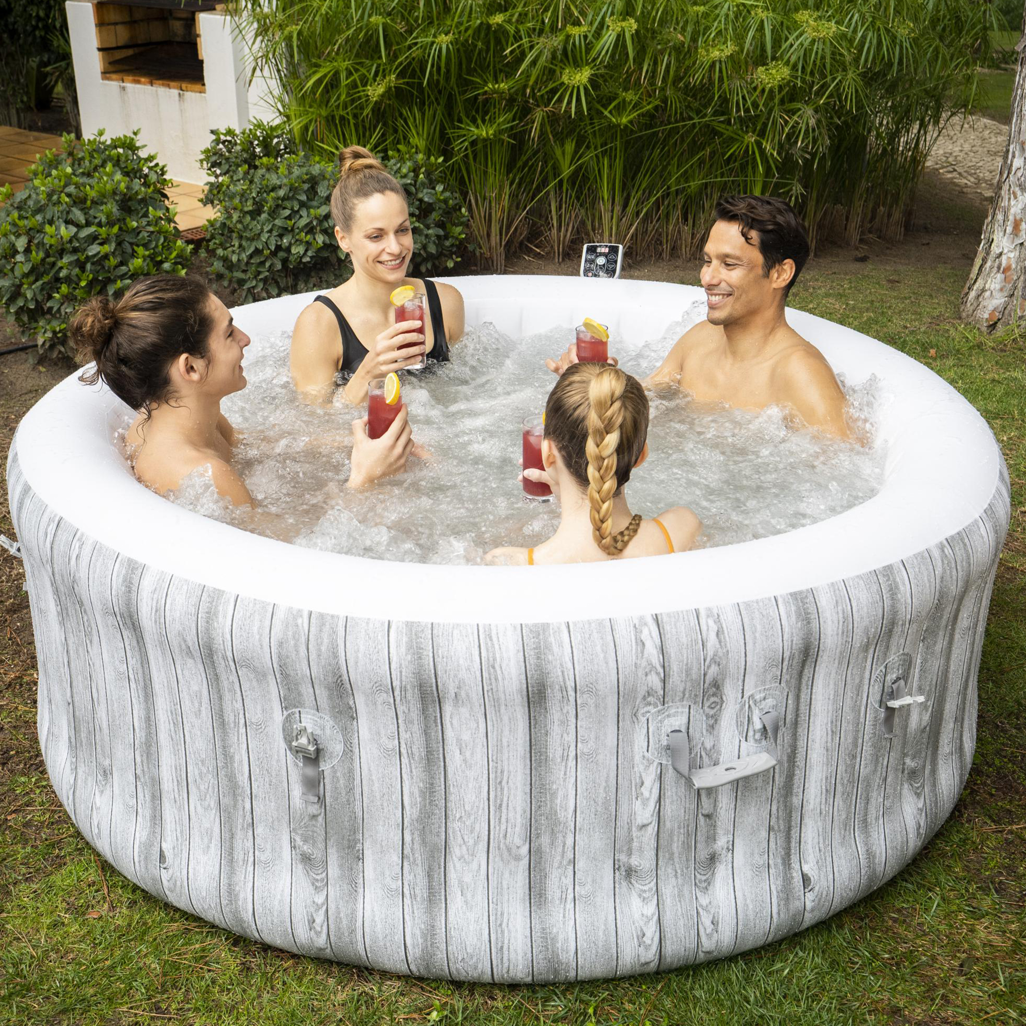 Lay-Z Spa Fiji Airjet | Bestway uppblåsbart spabad 2-4 personer Lay-Z Spa Fiji Airjet | Bestway uppblåsbart spabad 2-4 personer