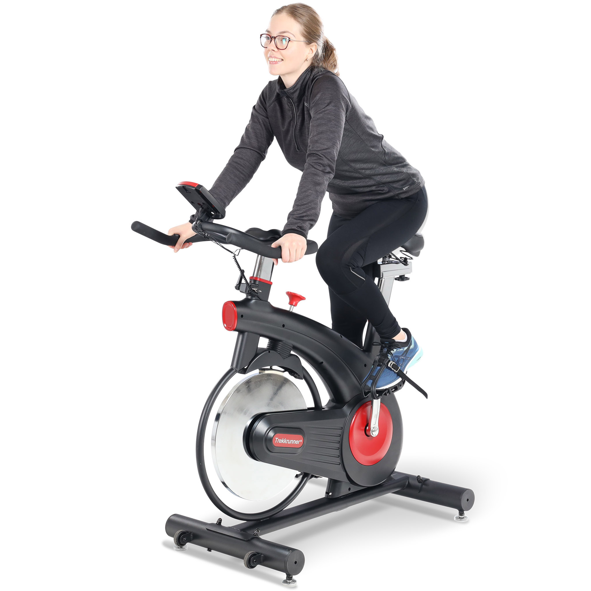 Spinningcykel med 13kg svänghjul | Träningsdator | Trekkrunner TR200 Spinningcykel med 13kg svänghjul | Träningsdator | Trekkrunner TR200