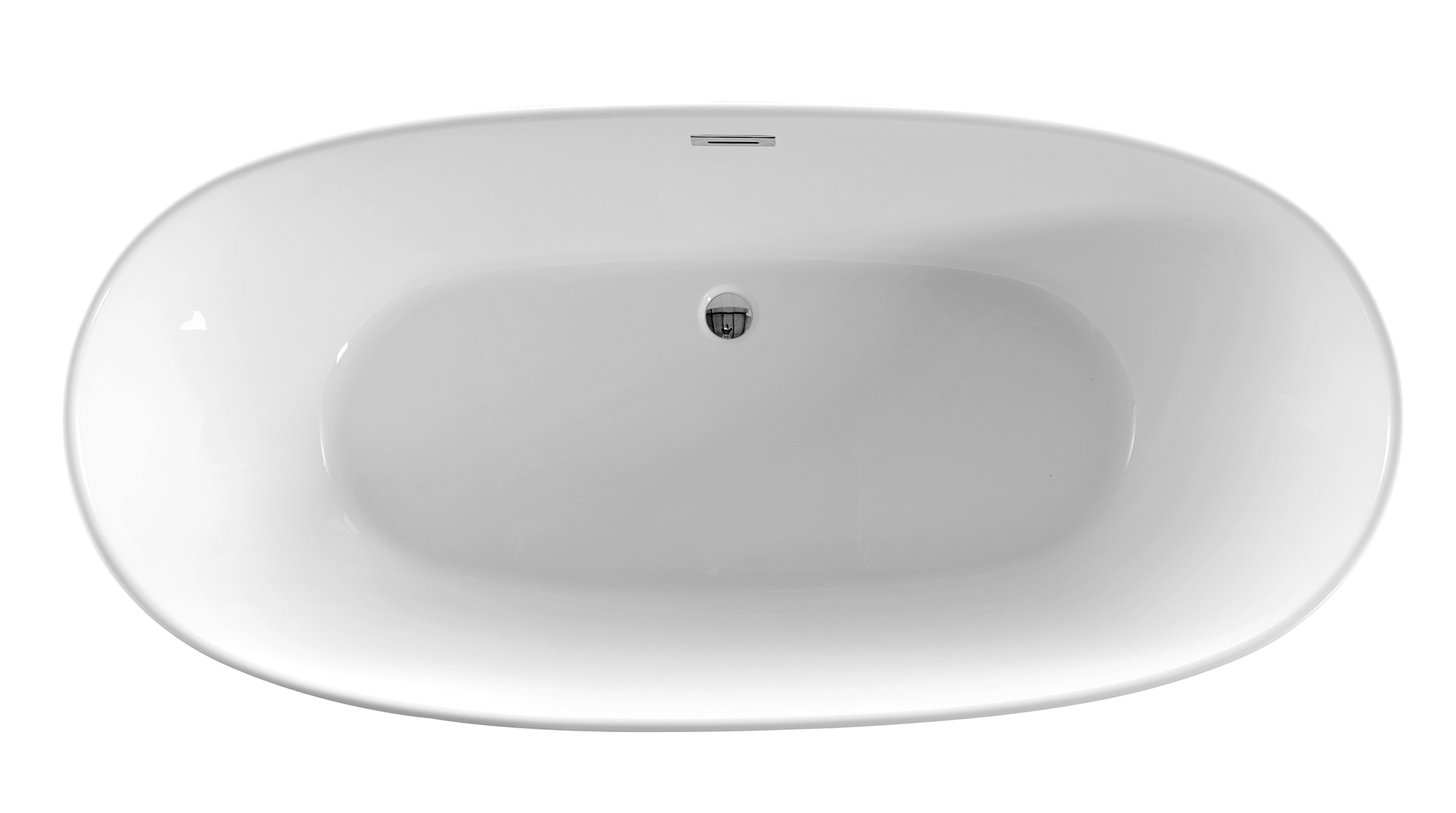Badkar 150cm | Fristående badkar i akryl | Vit | Kore Badkar 150cm | Fristående badkar i akryl | Vit | Kore