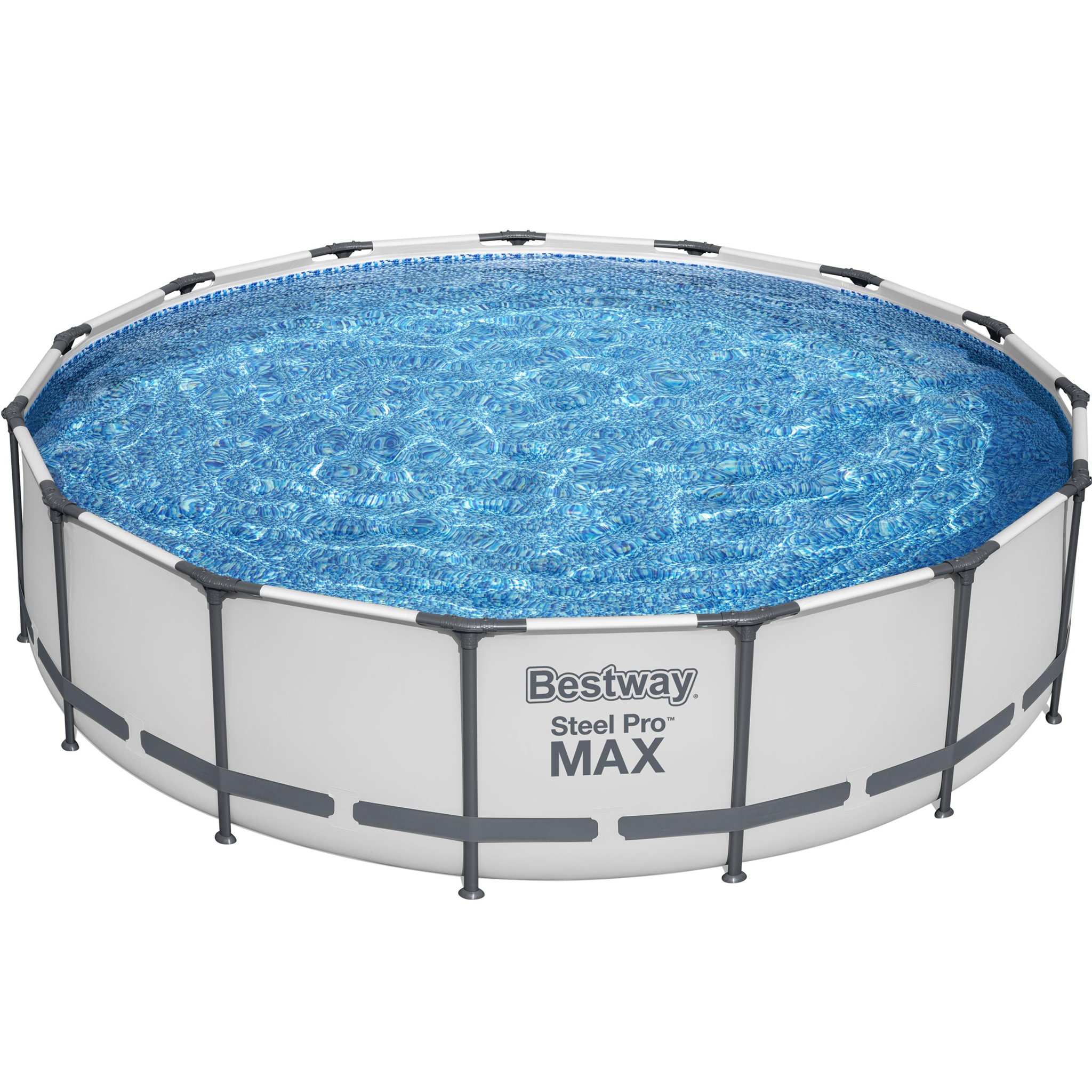 Bestway pool ovan mark Ø4,57m - 1,07m djup | Steel Pro MAX (56488) Bestway pool ovan mark Ø4,57m - 1,07m djup | Steel Pro MAX (56488)