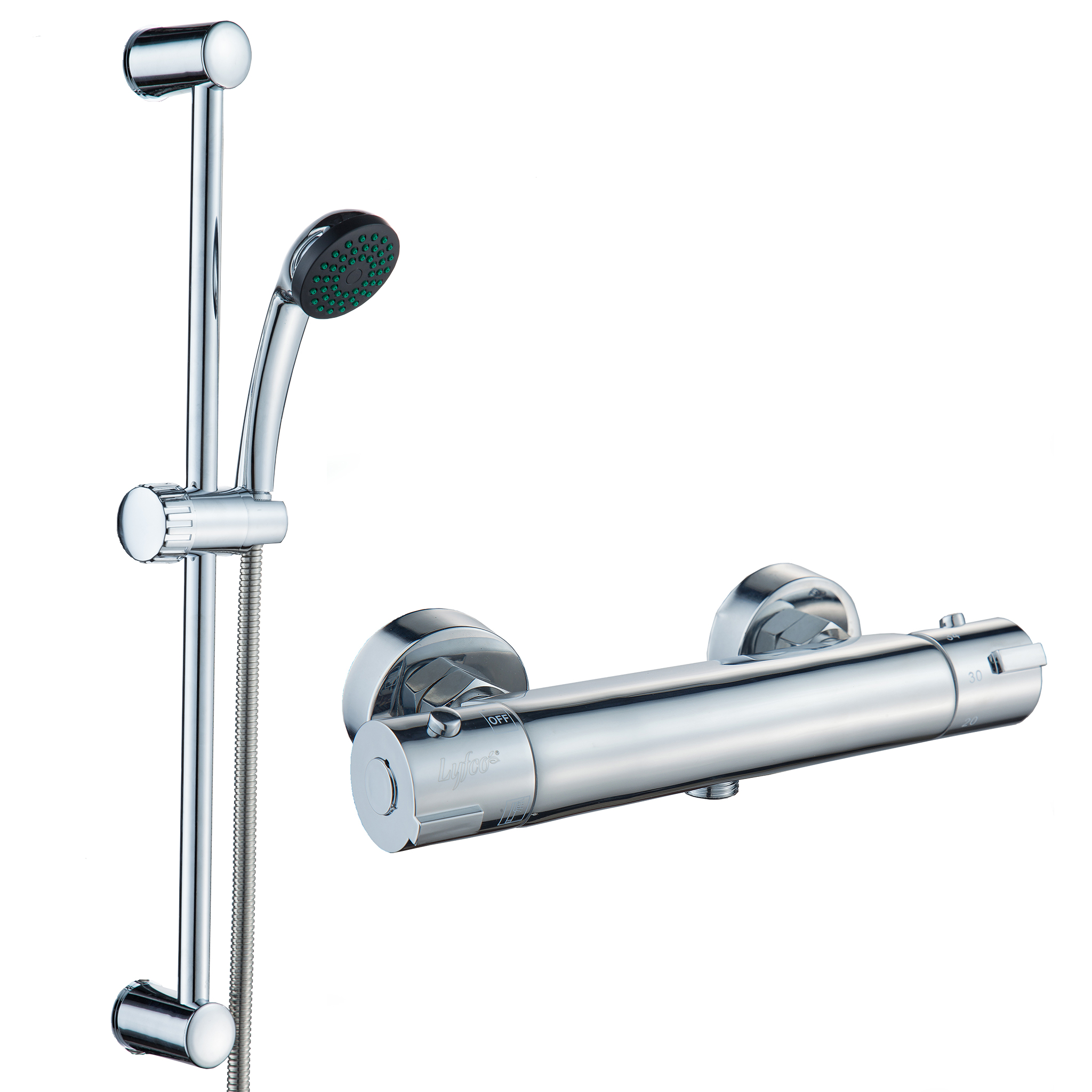 Duschset termostadblandare 150 cc | Krom | FD-3004A Duschset termostadblandare 150 cc | Krom | FD-3004A