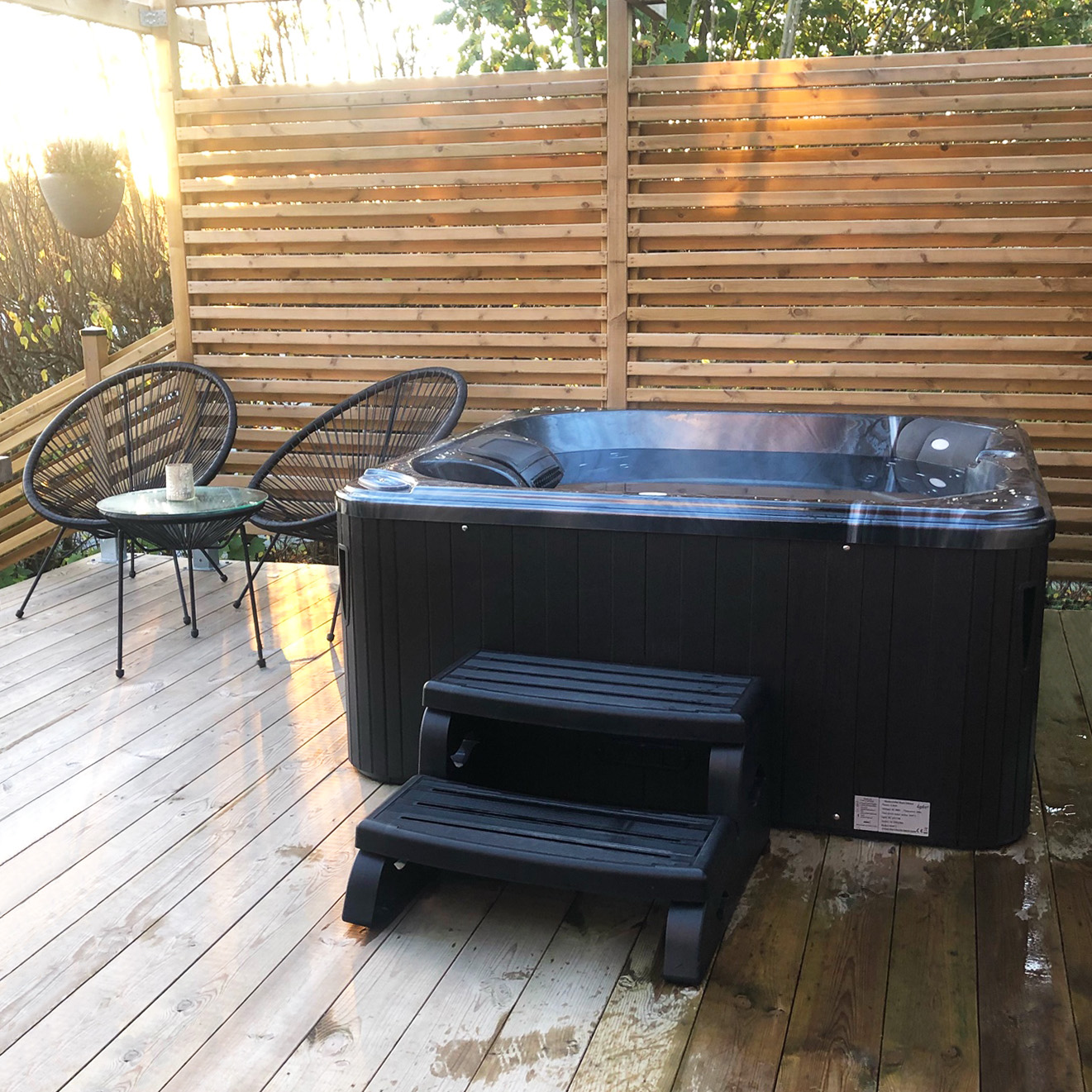 Spabad Foibe Blackline - 4 personer | Balboa VL260 | Lyfco Spabad Foibe Blackline - 4 personer | Balboa VL260 | Lyfco