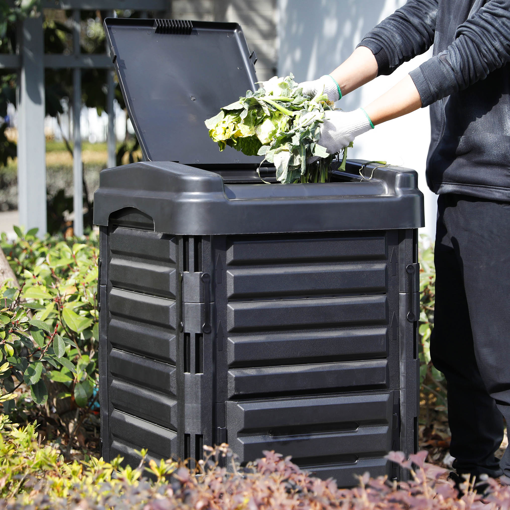 Varmkompost 336 liter f�r matavfall & tr�dg�rdsavfall