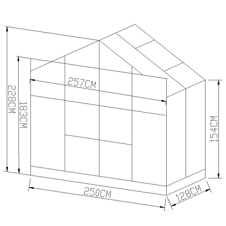 V�xthus 3,3m� | 4mm s�kerhetsglas | 5 �rs stormgaranti