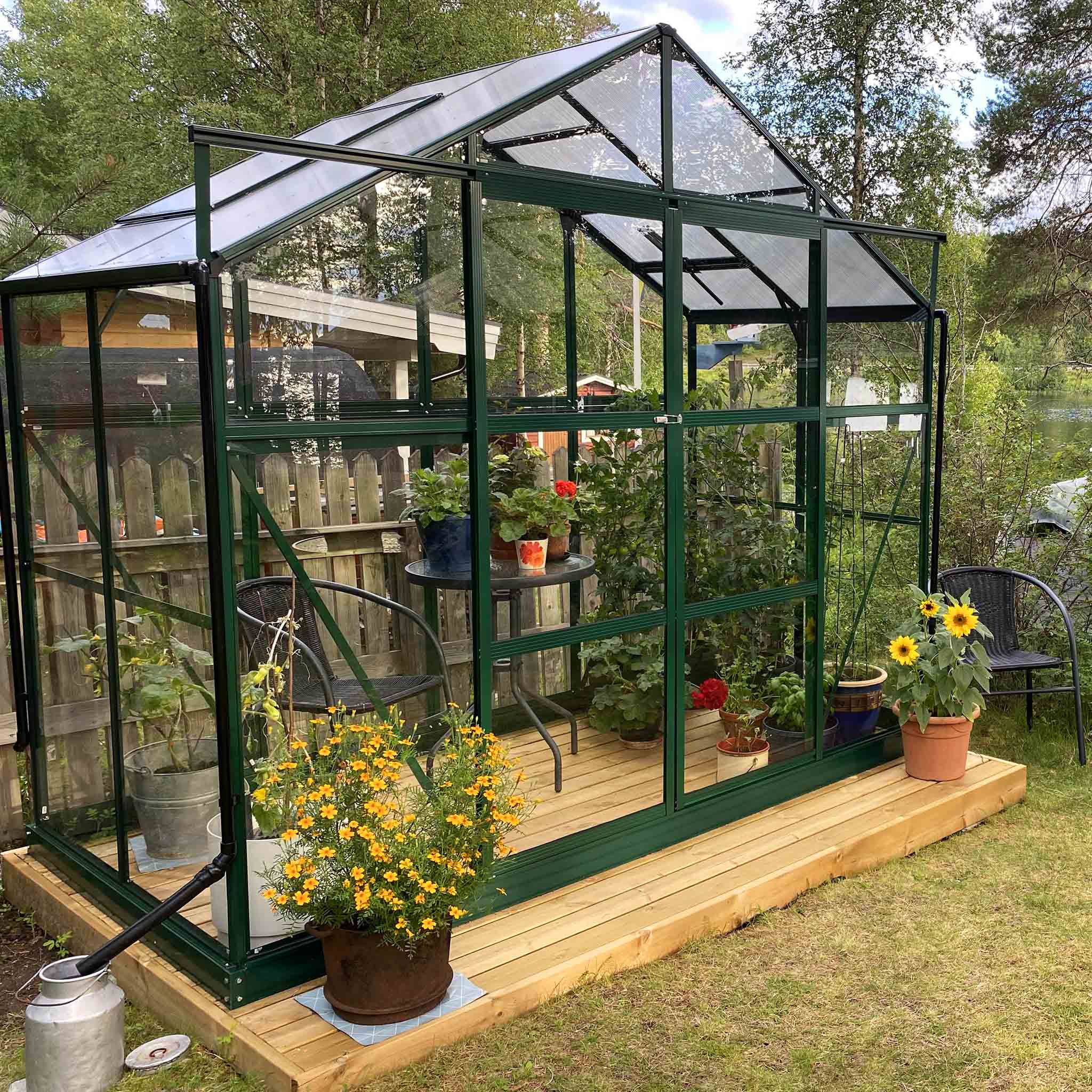 V�xthus 3,3m� | 4mm s�kerhetsglas | 5 �rs stormgaranti