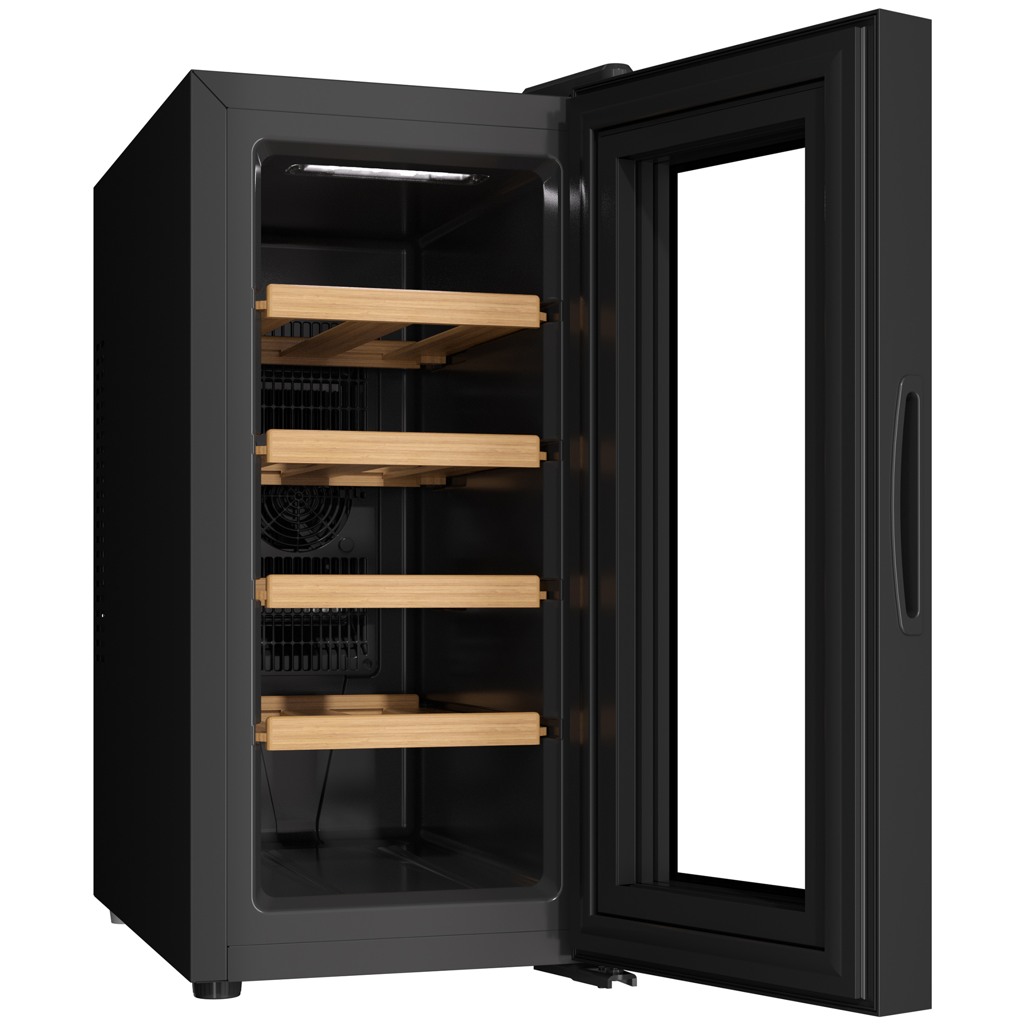 Vinkyl 10 flaskor | Extra tystg�ende | LED-belysning | 26,5cm smal