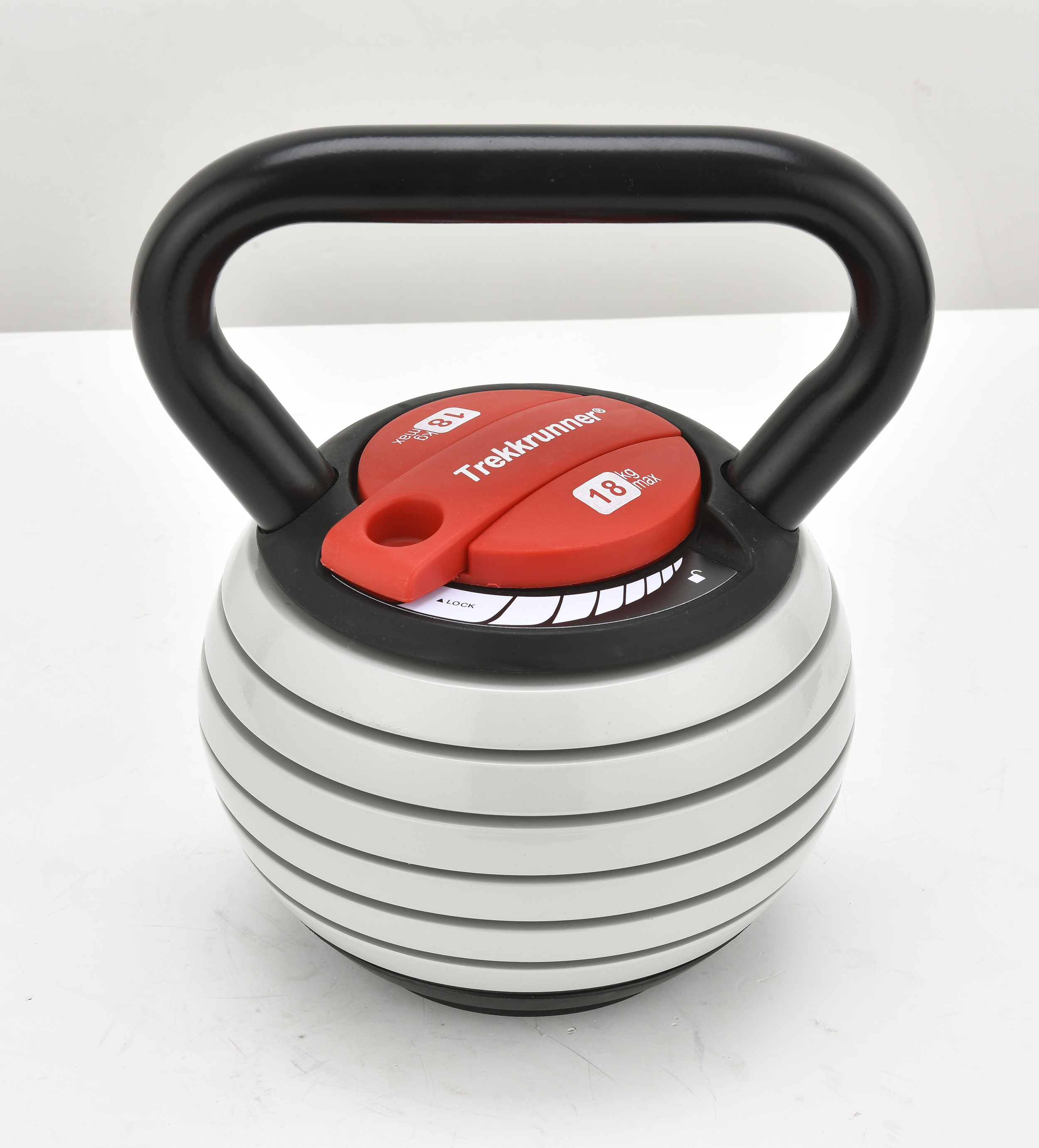 Justerbar kettlebell 3,4-18kg | 7 viktniv�er | Lyfco