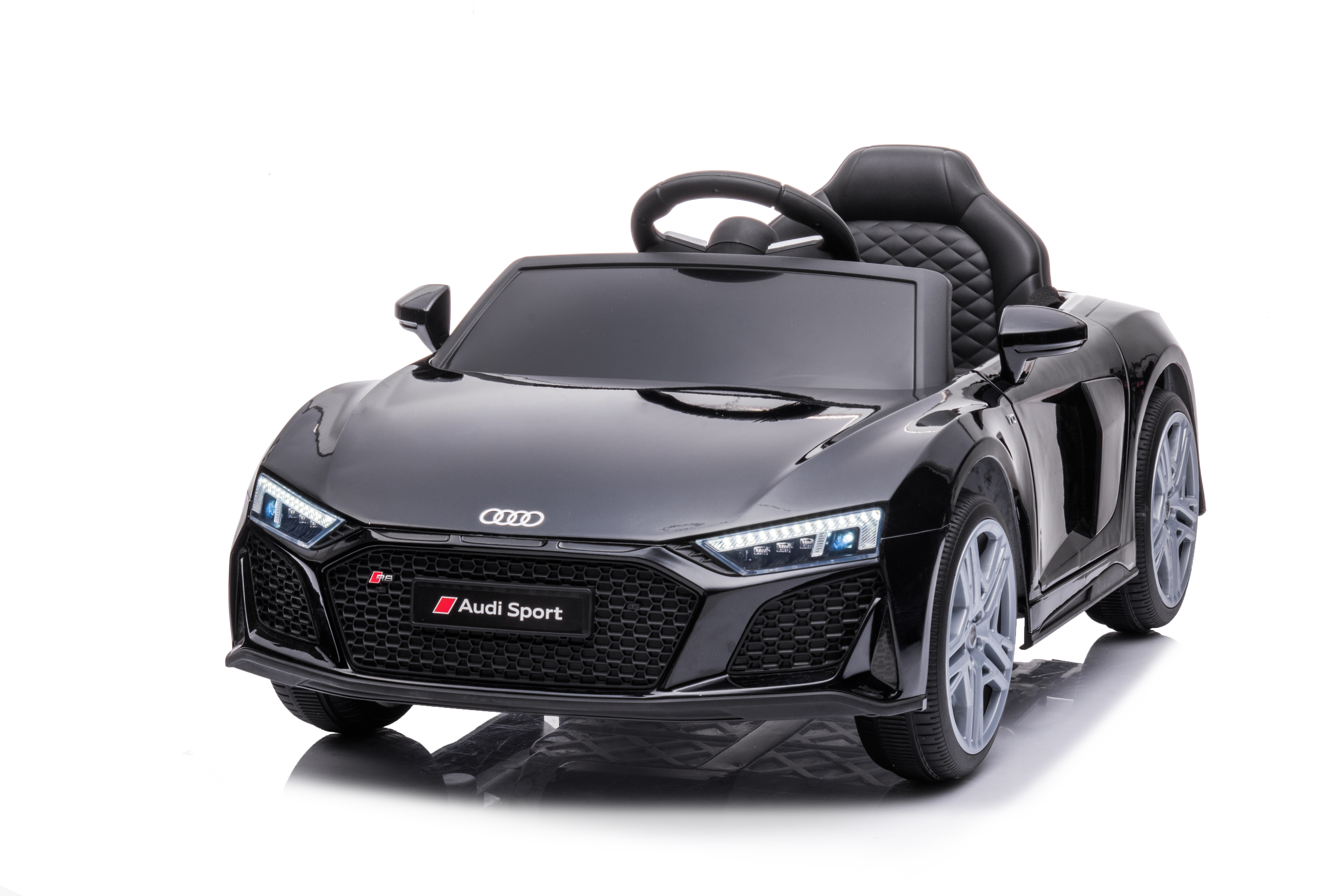 Elbil f�r barn Audi R8 | 12V - 2x390 motorer | 4,5Ah | Svart