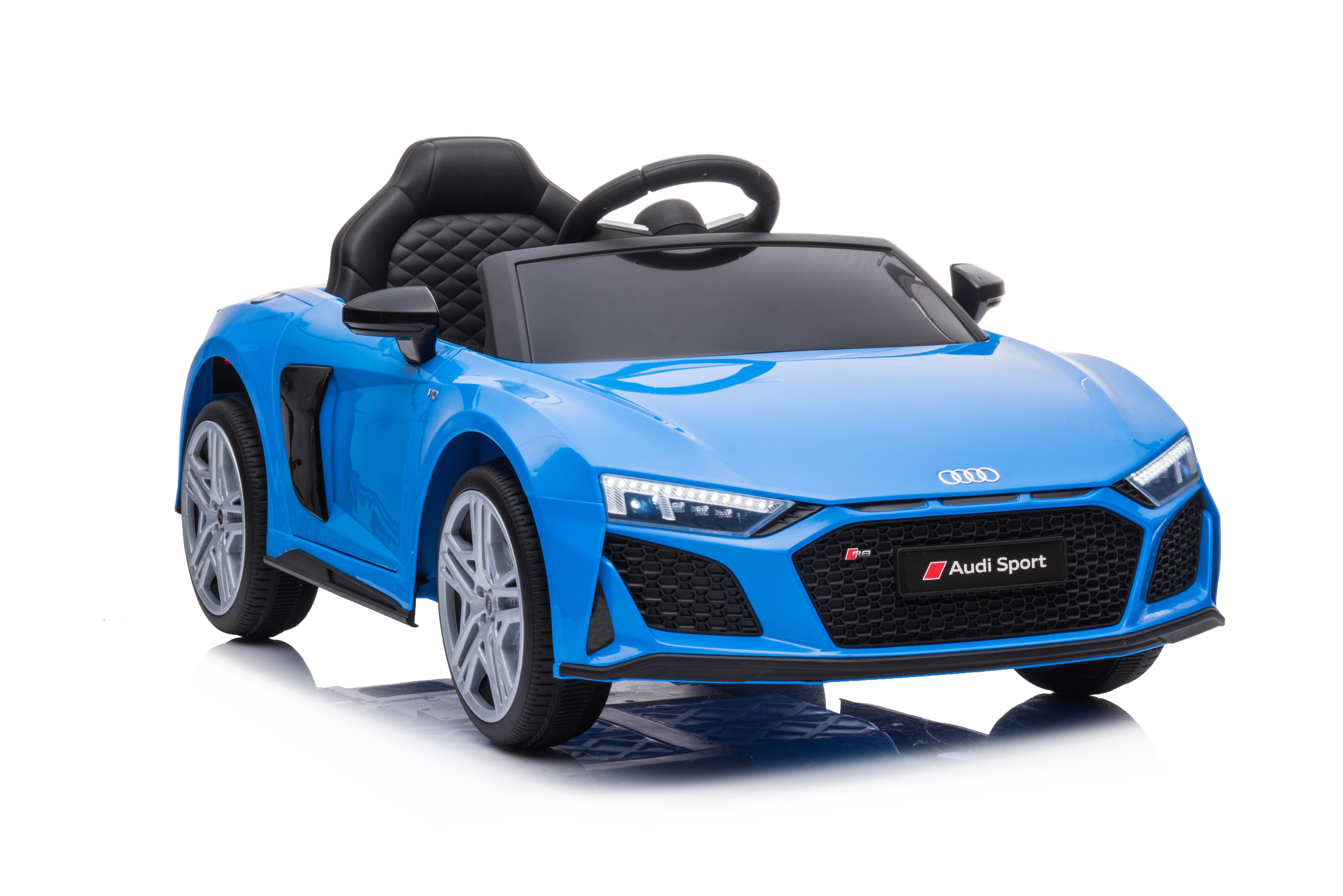 Elbil för barn Audi R8 | 12V - 2x390 motorer | 4,5Ah | Blå Elbil för barn Audi R8 | 12V - 2x390 motorer | 4,5Ah | Blå