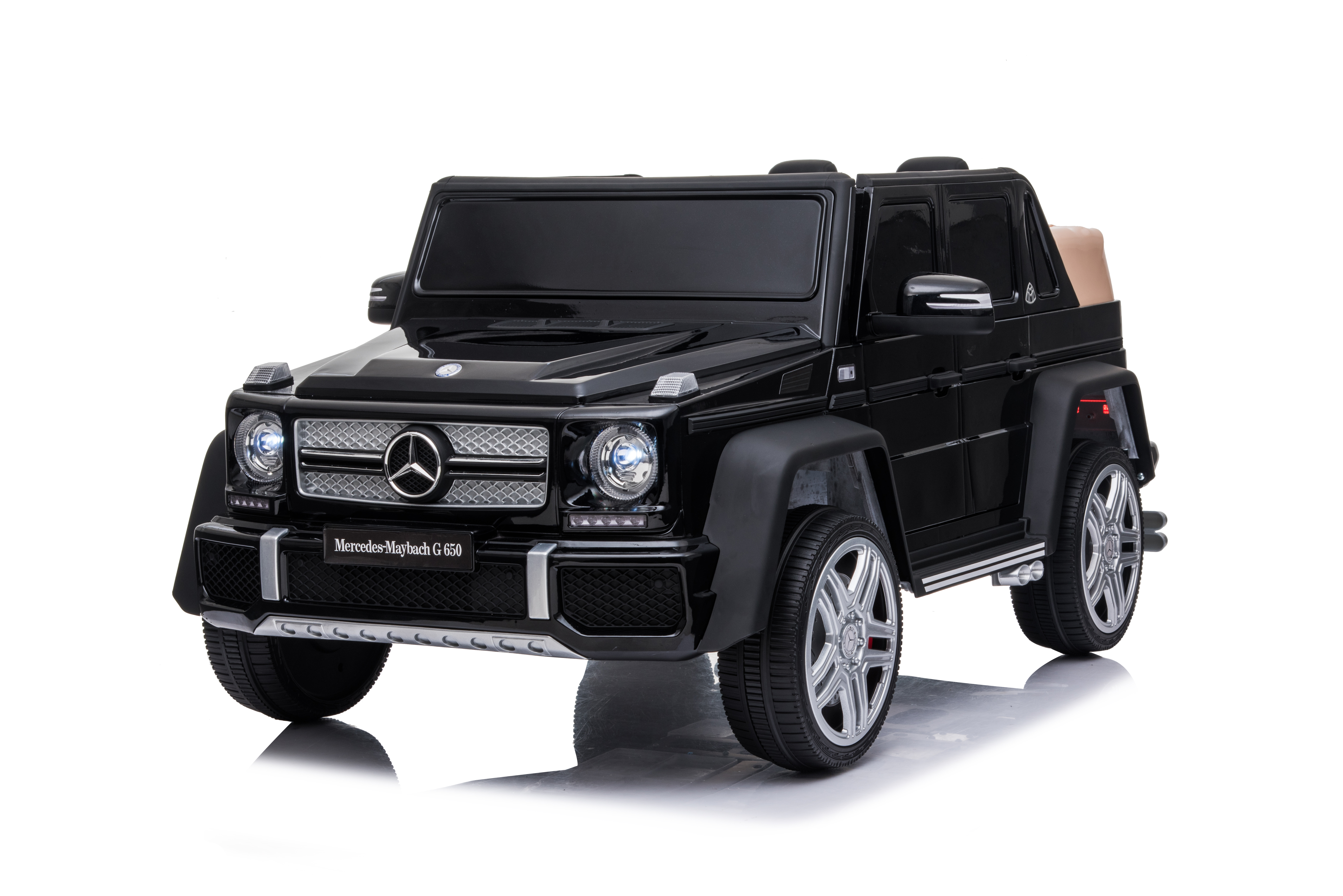 Elbil f�r barn Mercedes G-Wagon | 12V - 2x390 | Svart