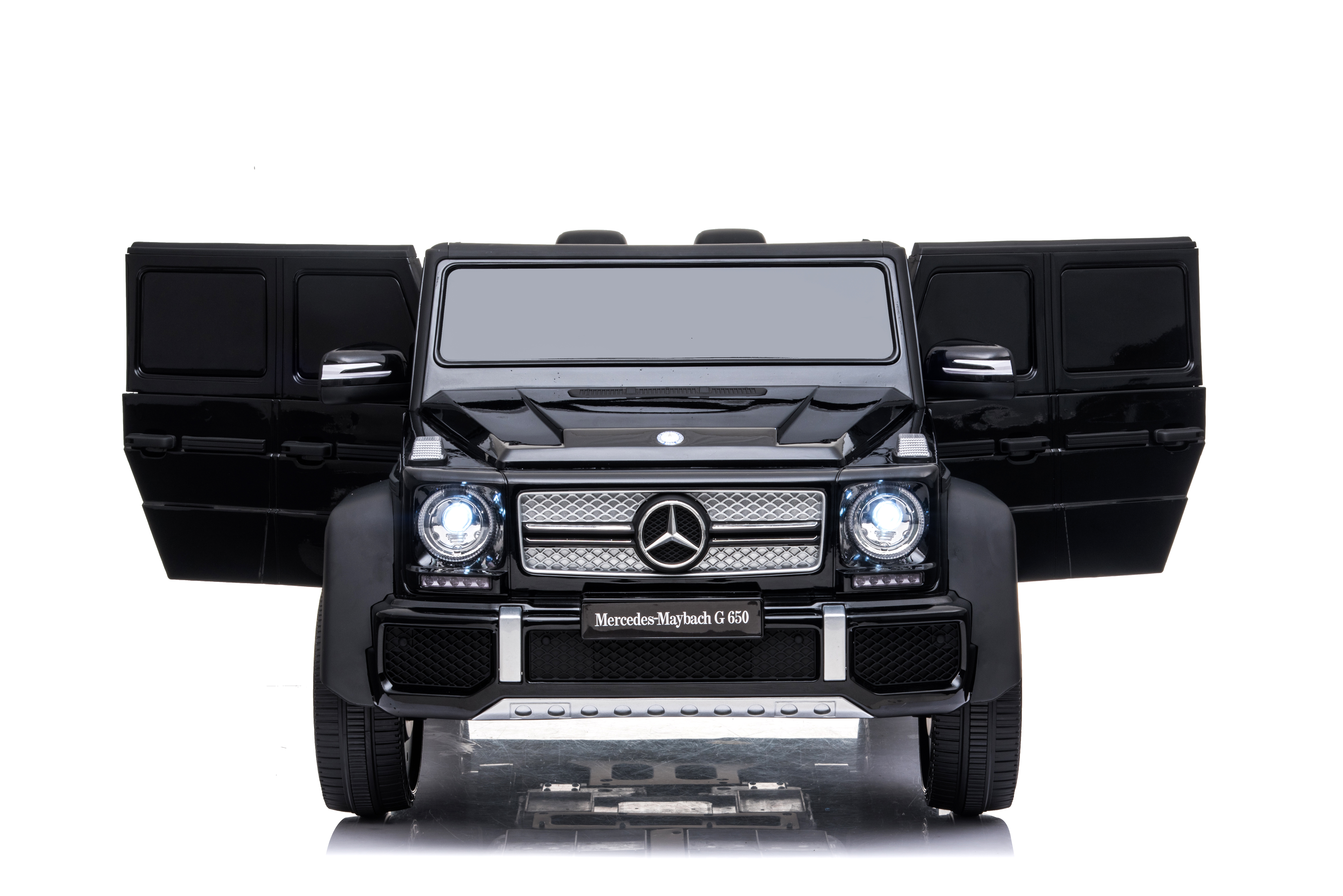 Elbil f�r barn Mercedes G-Wagon | 12V - 2x390 | Svart