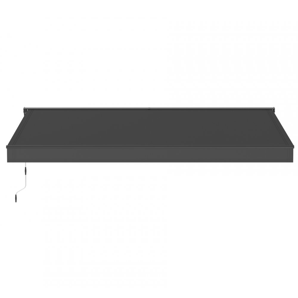 Terrassmarkis 3x2,5 m halvkassett | Motor & fj�rrkontroll | M�rkgr�