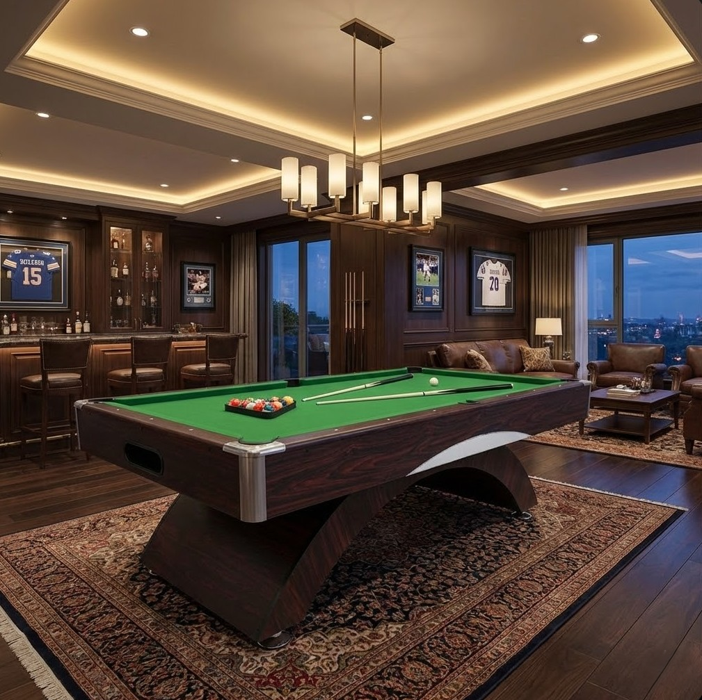 Biljardbord | Komplett med tillbehr