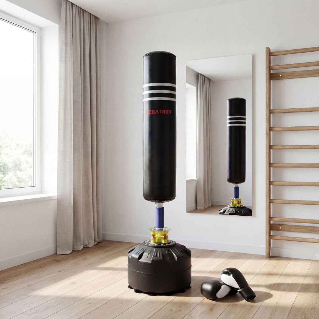 St�ende boxningss�ck | 175cm H�jd | Stabil PE Bas