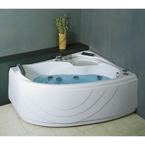 Bubbelbadkar Aurelius | 150x100x65cm | Stilren design | Vit Höger Bubbelbadkar Aurelius | 150x100x65cm | Stilren design | Vit Höger