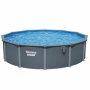 Bestway pool ovan mark Ø5,49m – 132cm djup | Hydrium™ Stålväggspool Set (561CS) Bestway pool ovan mark Ø5,49m – 132cm djup | Hydrium™ Stålväggspool Set (561CS)