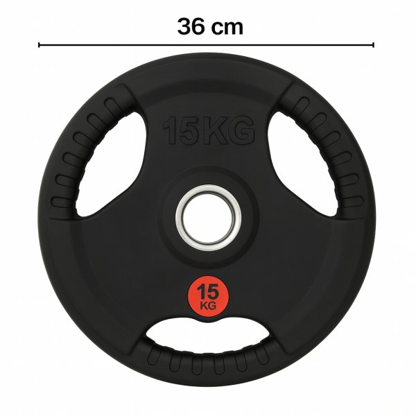 Viktskivor 2x15 kg (30 kg) – 50 mm gummiklädda vikter Viktskivor 2x15 kg (30 kg) – 50 mm gummiklädda vikter