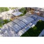 Pooltak 5x10m | Utan skenor | UV-skydd | Flexibel drr