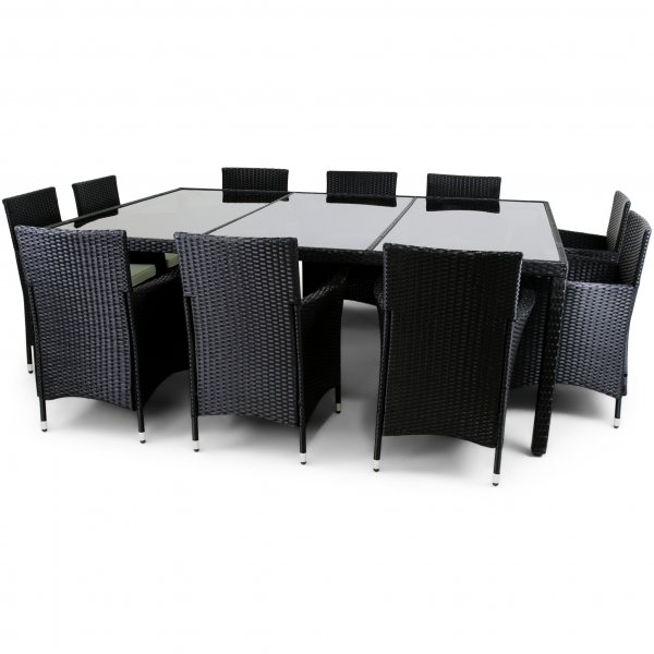 Stor matgrupp utemöbler 220x160cm | 10 stolar | Lyfco Särö Stor matgrupp utemöbler 220x160cm | 10 stolar | Lyfco Särö