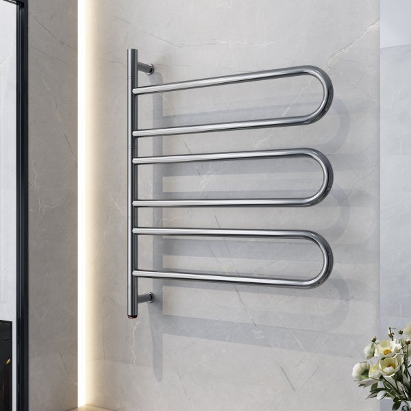 Elektrisk handdukstork | Svngbara armar | Rostfritt stl | OH-008