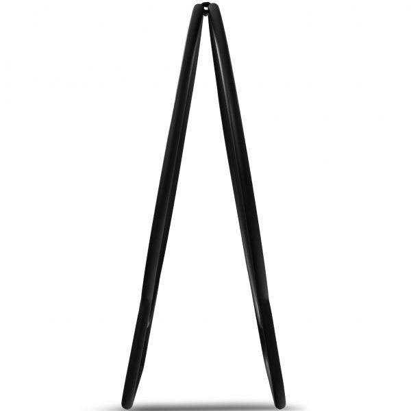 Vedställ i svart kolstål | Cirkelformad Vedställ i svart kolstål | Cirkelformad