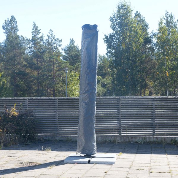 Rektangul�rt parasoll - Bl� 3x4m - FYNDVARA