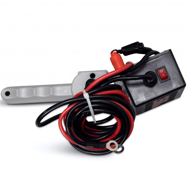 Elektrisk vinsch 12V för ATV, båttrailer, mm | Dragkapacitet 1134kg Elektrisk vinsch 12V för ATV, båttrailer, mm | Dragkapacitet 1134kg