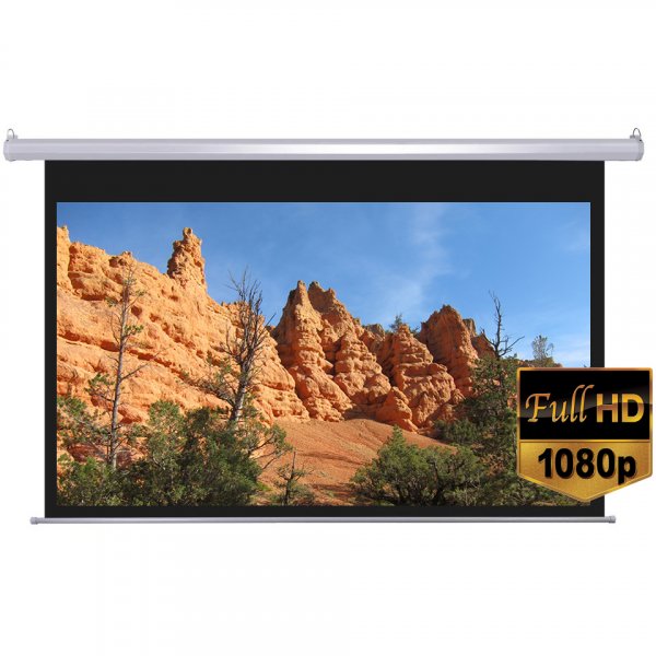 Motoriserad projektorduk - 16:9 Exclusive Motoriserad projektorduk - 16:9 Exclusive