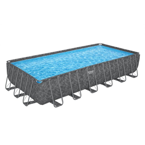 Bestway pool ovan mark 7,32 x 3,66 m – 132 cm djup | APX 365™ Rektangulär Stålpool Set (561KG) Bestway pool ovan mark 7,32 x 3,66 m – 132 cm djup | APX 365™ Rektangulär Stålpool Set (561KG)