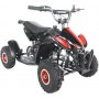 Mini-ATV 50cc | Fyrhjuling för barn med justerbar hastighet | Svart/Röd Mini-ATV 50cc | Fyrhjuling för barn med justerbar hastighet | Svart/Röd