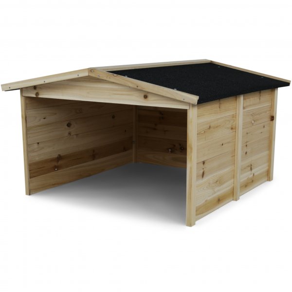 Hus/garage till robotgrsklippare - 87x80cm