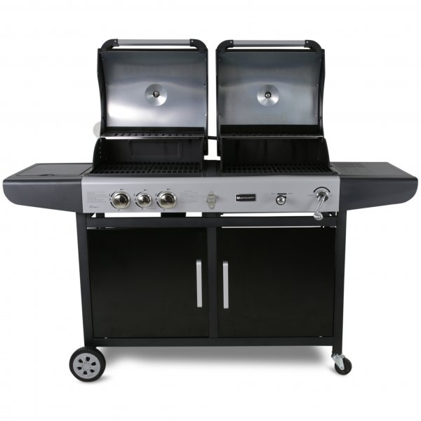 Kombinerad gasol- och kolgrill | Savannah Kombinerad gasol- och kolgrill | Savannah