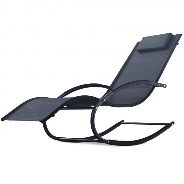 Solstol | Lyfco Havstenssund - Svart Solstol | Lyfco Havstenssund - Svart