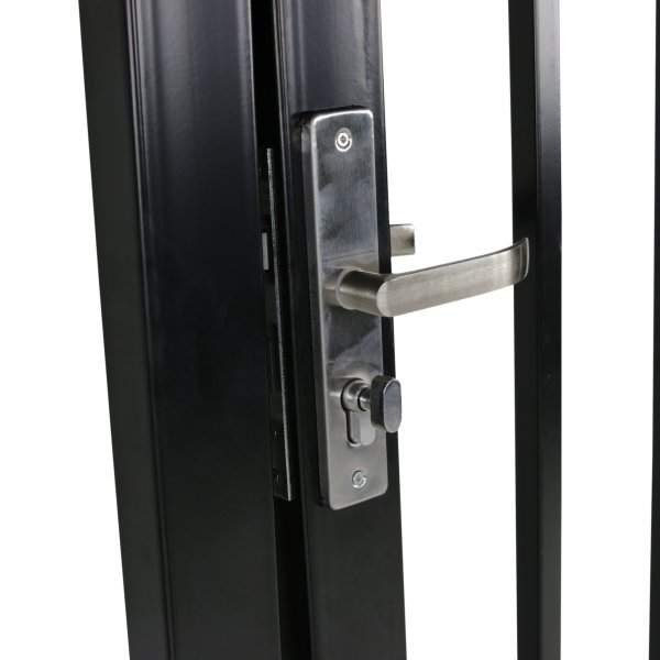 Smidesgrind med välvd topp | Dubbelgrind Smidesgrind med välvd topp | Dubbelgrind