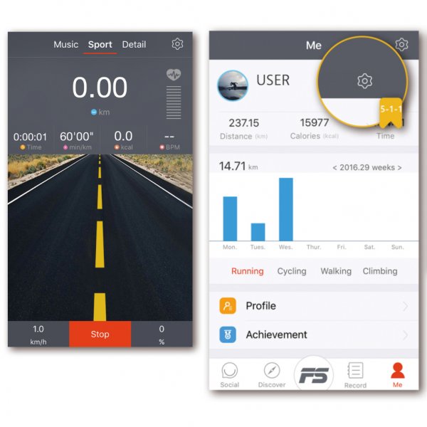 Löpband | Slimline | Android/IOS träningsapp | TR003 Löpband | Slimline | Android/IOS träningsapp | TR003