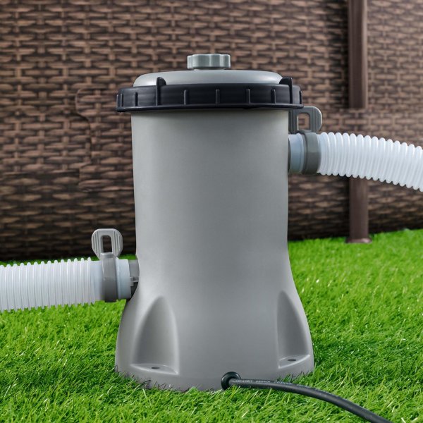 Bestway Flowclear filterpump 2006l/h | För ovanmarkpool | 58383 Bestway Flowclear filterpump 2006l/h | För ovanmarkpool | 58383