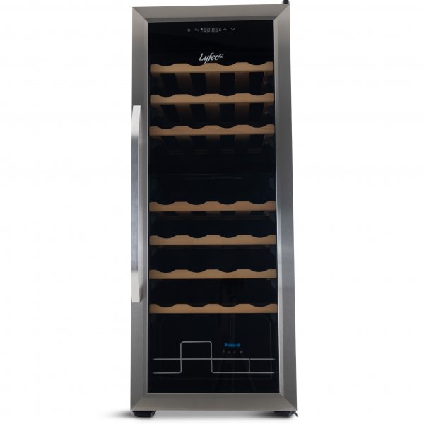 Vinkyl 2 temperaturzoner | 36 flaskor | Tystgende | 42cm bred