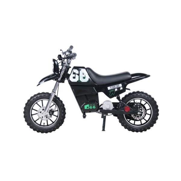 Elcross f�r barn 36V 5.2Ah | 500W elmotor, skivbromsar & st�td�mpare | Svart