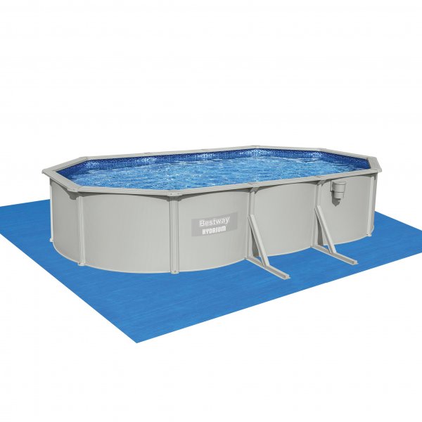Bestway stlvggspool 6,1x3,6m - 1,2m djup | Hydrium Pool set (56369)
