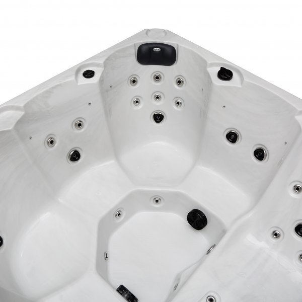 Spabad Poseidon- 5�6 personer | Lucite� akryl, Gecko� cirkulationspump & Balboa� styrsystem | 2026