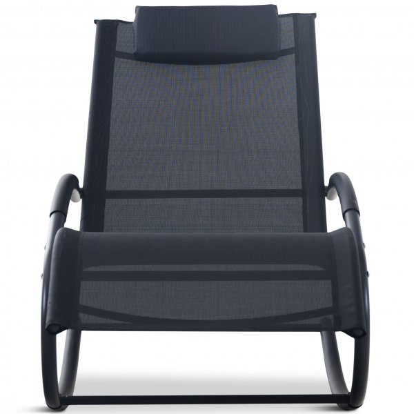 Solstol | Lyfco Havstenssund - Svart Solstol | Lyfco Havstenssund - Svart